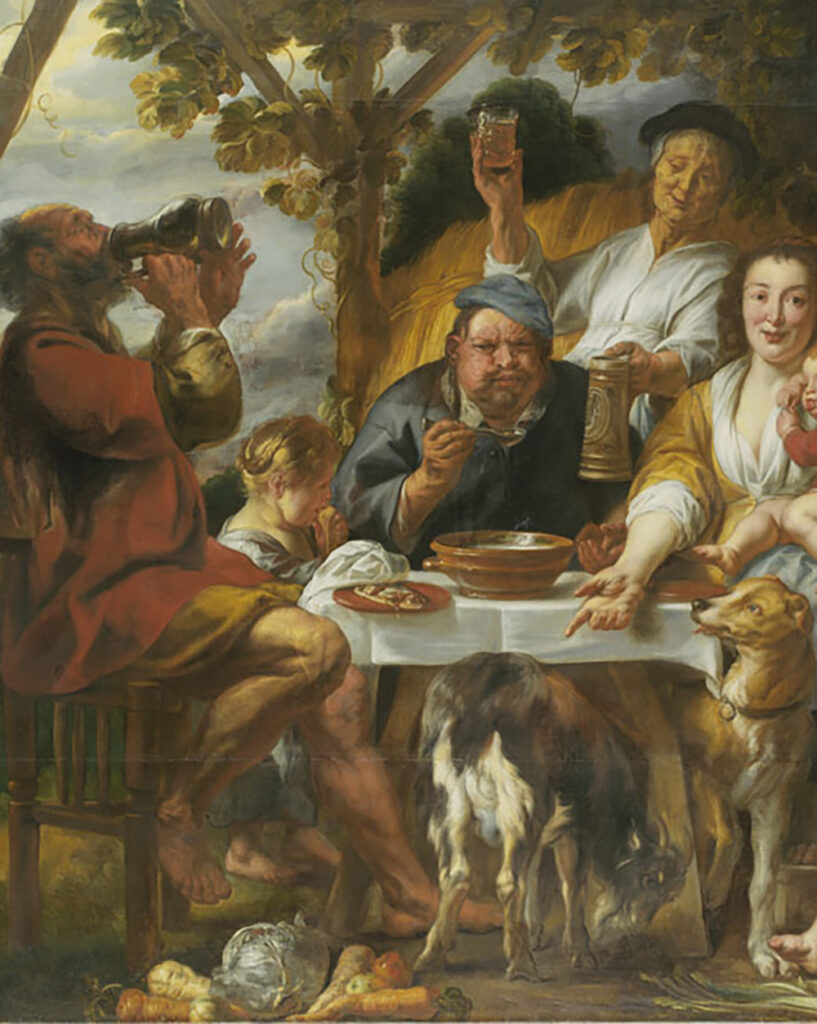 Der Breiesser, Jacob Jordaens, Gemälde, um 1650