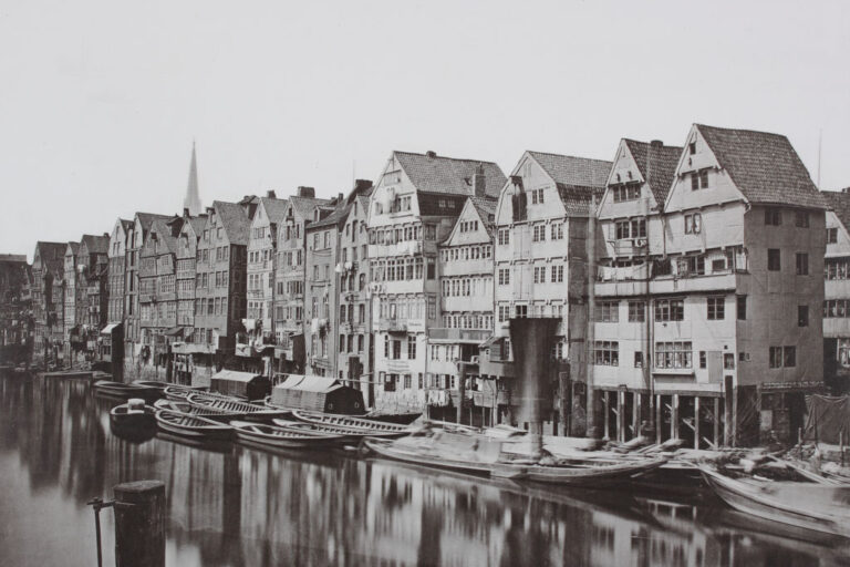 Frühere Bebauung am Standort Speicherstadt