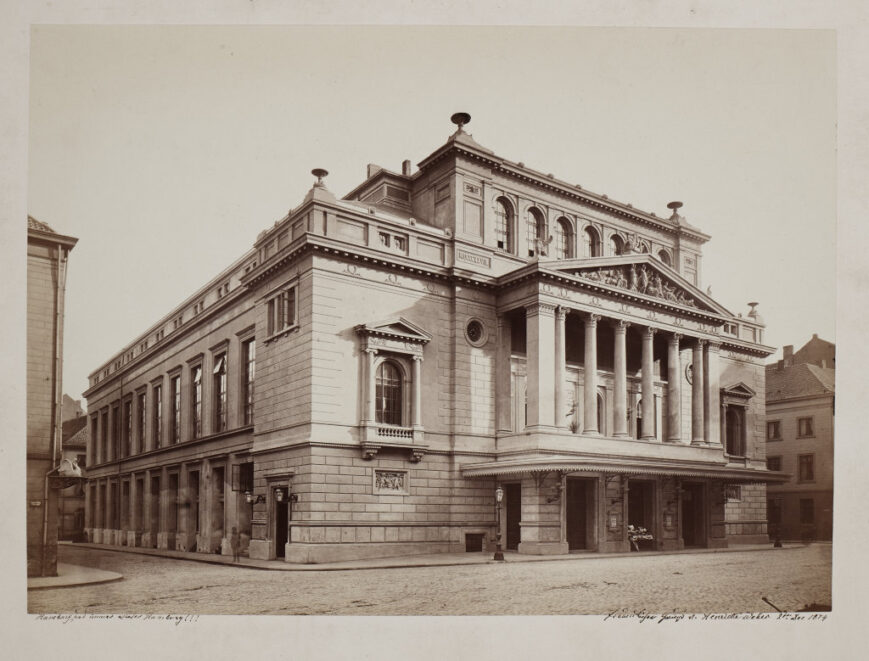 Bild von der Hamburgischen Staatsoper