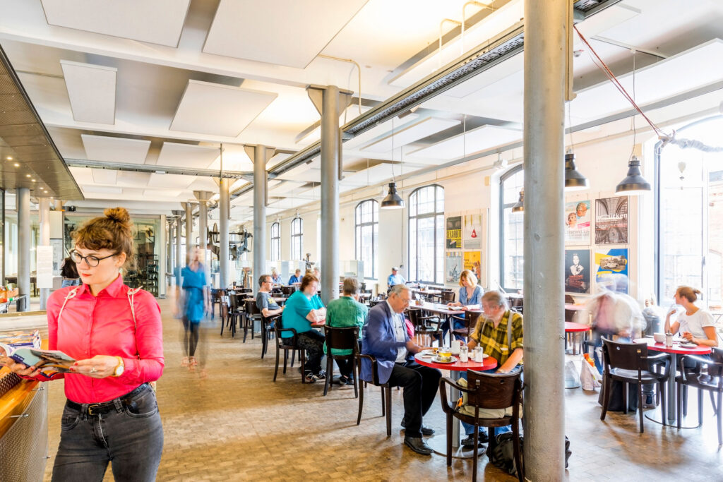 Gastronomie und Foyer, Museum der Arbeit